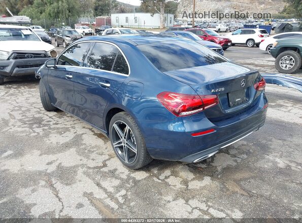W1K3G4EB8MJ287913 2021 MERCEDES-BENZ A 220 Blue Tył lewy
