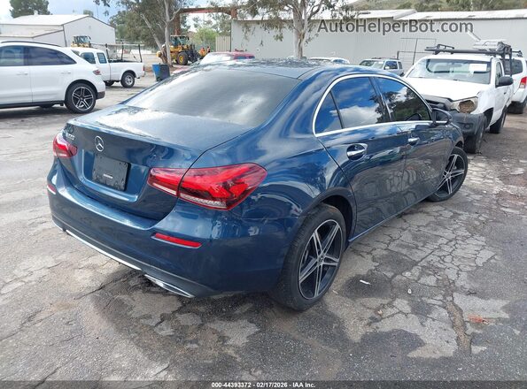W1K3G4EB8MJ287913 2021 MERCEDES-BENZ A 220 Blue Tył prawy