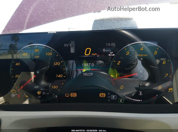W1K3G4EBXMJ276007 2021 MERCEDES-BENZ A 220 Red Вид задніх сидінь