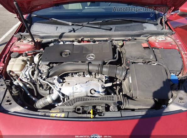 W1K3G4EBXMJ276007 2021 MERCEDES-BENZ A 220 Red Вид ззаду