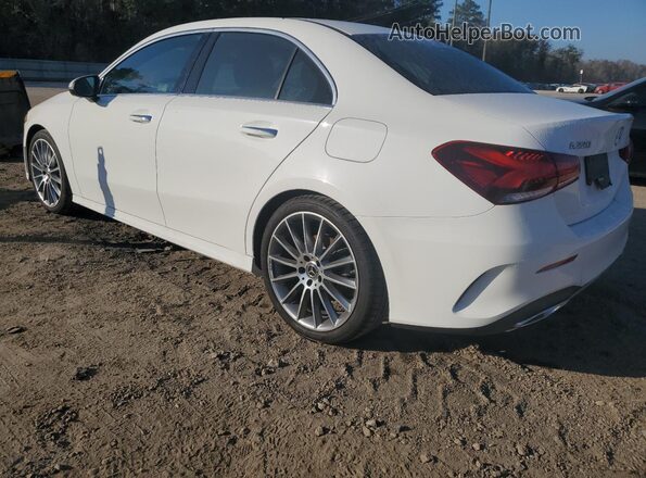 W1K3G4EBXNJ341746 2022 MERCEDES-BENZ A Белый Задняя левая четверть