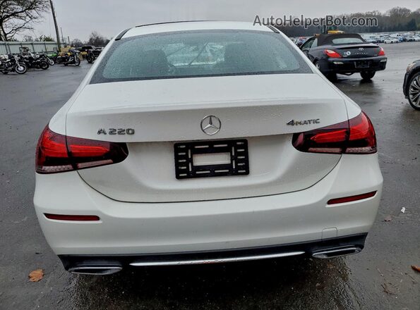 W1K3G4FB0NJ333315 2022 MERCEDES-BENZ A Белый Вид сзади