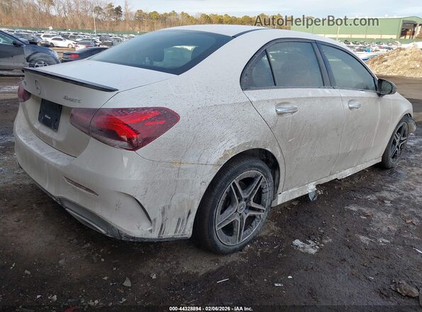 W1K3G4FBXNJ341597 2022 MERCEDES-BENZ A 220 Белый Задняя правая четверть