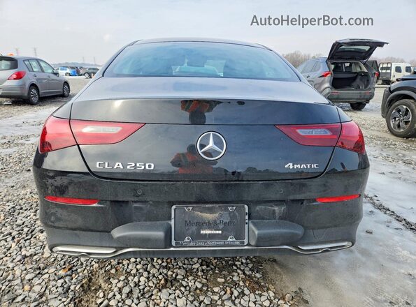 W1K5J4HB9RN471778 2024 MERCEDES-BENZ CLA-CLASS Черный Вид сзади