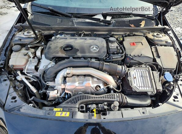 W1K5J4HB9RN471778 2024 MERCEDES-BENZ CLA-CLASS Черный Вид задней части салона