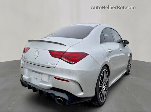 W1K5J5BB8MN218930 2021 MERCEDES-BENZ CLA-CLASS Белый Передняя правая четверть