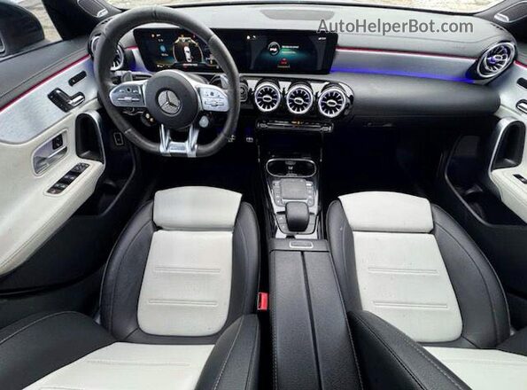 W1K5J5BB8MN218930 2021 MERCEDES-BENZ CLA-CLASS Белый Вид щитка приборов