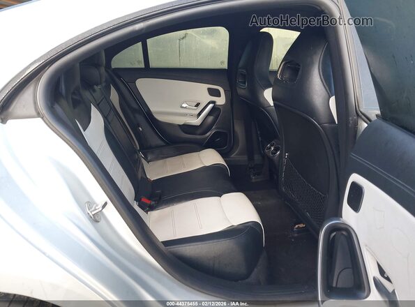W1K5J5BB9MN229807 2021 MERCEDES-BENZ AMG CLA 35 Silver VIN კოდის სტიკერის ხედი