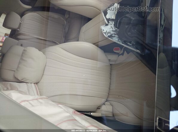 W1K6G6DB0PA208183 2023 MERCEDES-BENZ S-CLASS Белый Вид салона спереди
