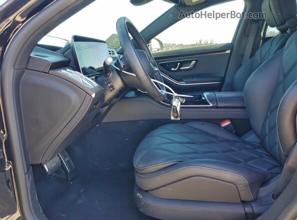 W1K6X7KB5RA293985 2024 MERCEDES-BENZ S Черный Вид салона спереди