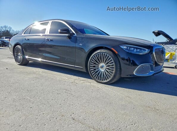 W1K6X7KB5RA293985 2024 MERCEDES-BENZ S Черный Передняя правая четверть