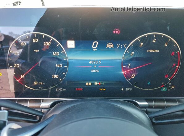 W1K6X7KB5RA293985 2024 MERCEDES-BENZ S Черный Вид щитка приборов