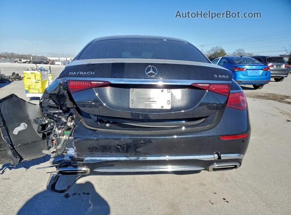 W1K6X7KB5RA293985 2024 MERCEDES-BENZ S Черный Вид сзади