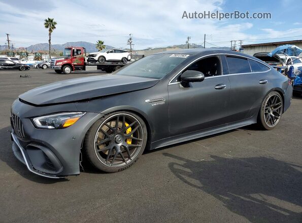 W1K7X8JB8MA042740 2021 MERCEDES-BENZ AMG Gray Առջևի ձախ երեք քառորդ տեսարան