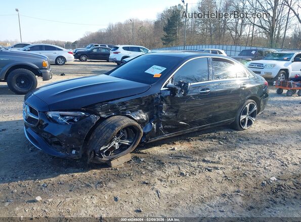 W1KAF4GB1PR140216 2023 MERCEDES-BENZ C-CLASS Черный Передняя левая четверть