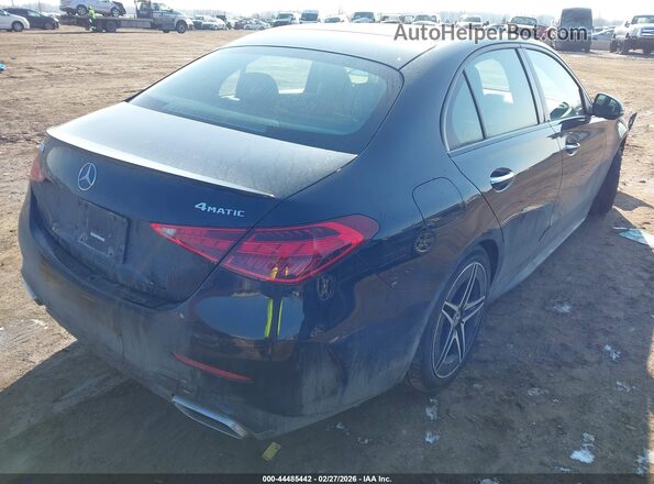W1KAF4HB1PR103066 2023 MERCEDES-BENZ C-CLASS Black Задня права чверть