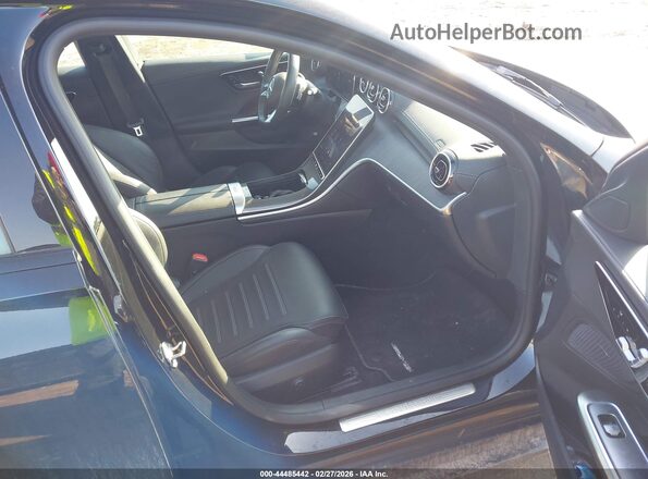 W1KAF4HB1PR103066 2023 MERCEDES-BENZ C-CLASS Black Вид салону спереду