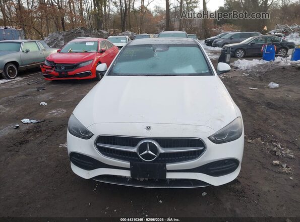 W1KAF4HB1SR249184 2025 MERCEDES-BENZ C-CLASS Белый Вид щитка приборов