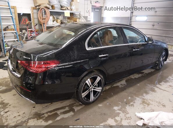 W1KAF4HB2SR254975 2025 MERCEDES-BENZ C-CLASS Black Trasero derecho