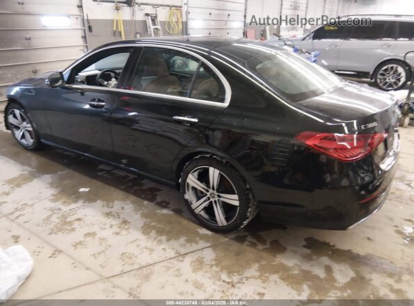 W1KAF4HB2SR254975 2025 MERCEDES-BENZ C-CLASS Black Trasero izquierdo