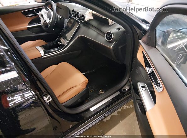 W1KAF4HB2SR254975 2025 MERCEDES-BENZ C-CLASS Black Vista interior delantera