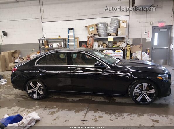 W1KAF4HB2SR254975 2025 MERCEDES-BENZ C-CLASS Black Vista interior trasera