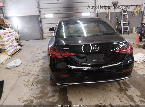 W1KAF4HB2SR254975 2025 MERCEDES-BENZ C-CLASS Black 