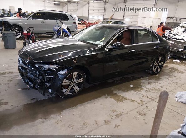 W1KAF4HB2SR254975 2025 MERCEDES-BENZ C-CLASS Black Vista interior de 360 grados