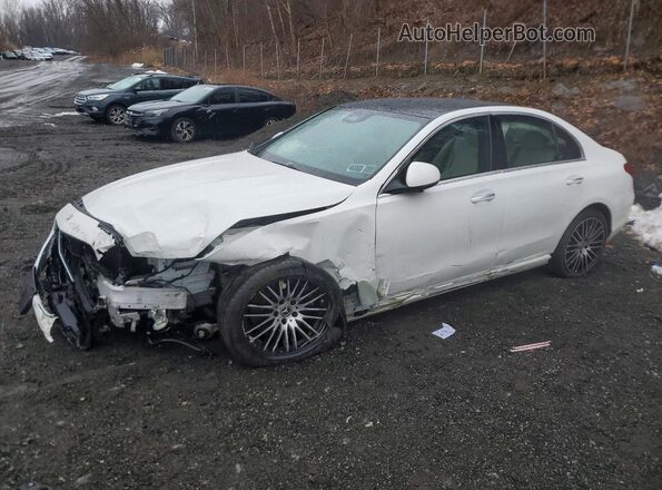 W1KAF4HB4SR254864 2025 MERCEDES-BENZ C White Передня ліва чверть