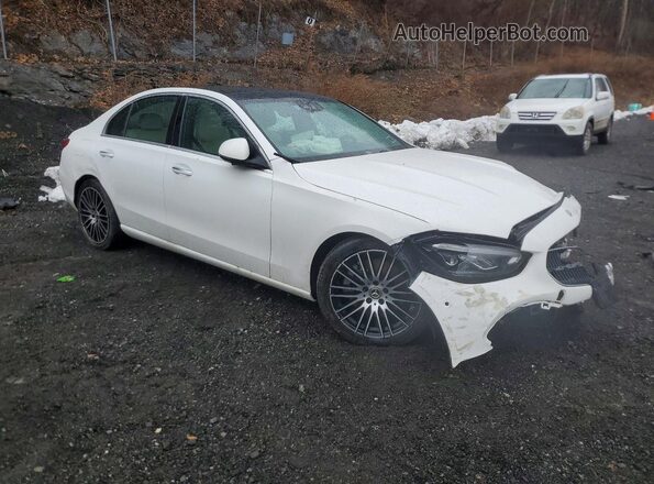 W1KAF4HB4SR254864 2025 MERCEDES-BENZ C White Передня права чверть