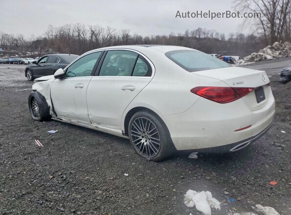 W1KAF4HB4SR254864 2025 MERCEDES-BENZ C White Задня ліва чверть