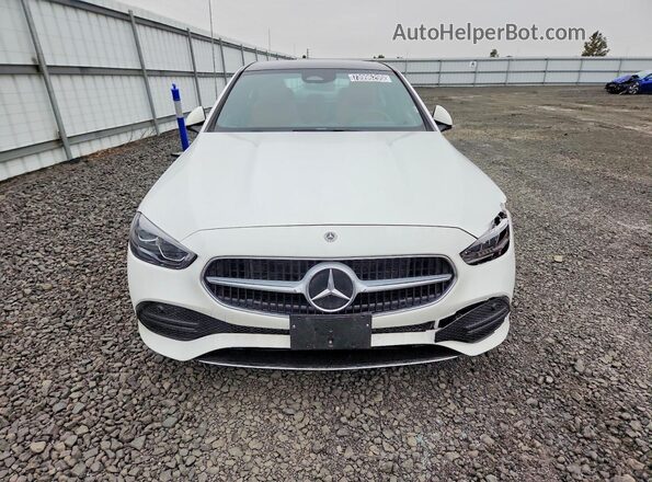 W1KAF4HB5SR284164 2025 MERCEDES-BENZ C White Вид спереду