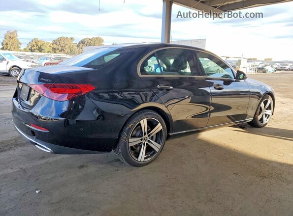 W1KAF4HB7SR279354 2025 MERCEDES-BENZ C Black Tył prawy