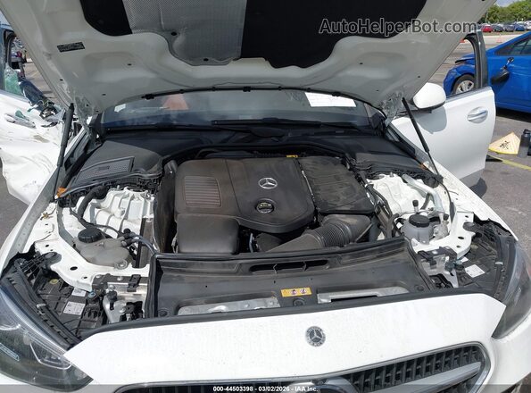 W1KAF4HBXPR126555 2023 MERCEDES-BENZ C-CLASS White Vista trasera