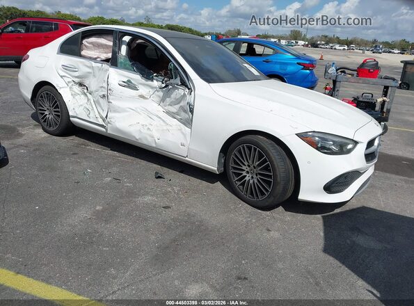 W1KAF4HBXPR126555 2023 MERCEDES-BENZ C-CLASS White Vista frontal