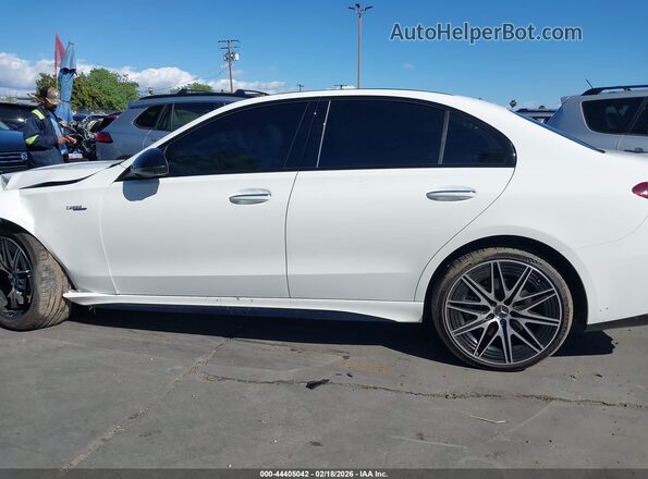 W1KAF8HB6TR309520 2026 MERCEDES-BENZ AMG C 43 Белый Панорамный вид салона 360°