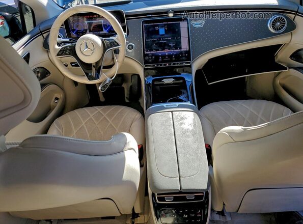 W1KCG2DB6NA012578 2022 MERCEDES-BENZ EQS Черный Вид панели приборов