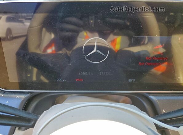 W1KCG2DB6NA012578 2022 MERCEDES-BENZ EQS Черный Вид щитка приборов