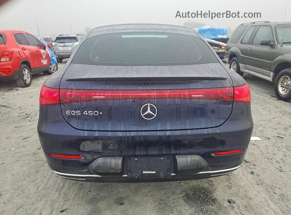 W1KCG2DB8NA013747 2022 MERCEDES-BENZ EQS Синий Вид сзади