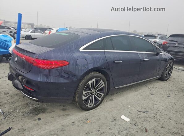 W1KCG2DB8NA013747 2022 MERCEDES-BENZ EQS Синий Задняя правая четверть