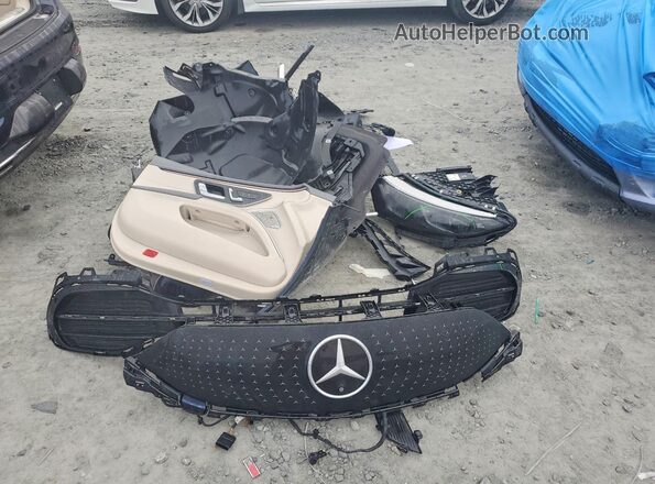 W1KCG2DB8NA013747 2022 MERCEDES-BENZ EQS Синий Вид подкапотного пространства