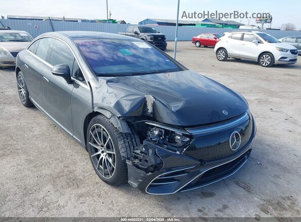 W1KCG4EB3PA033093 2023 MERCEDES-BENZ EQS 580 Серый Передняя правая четверть