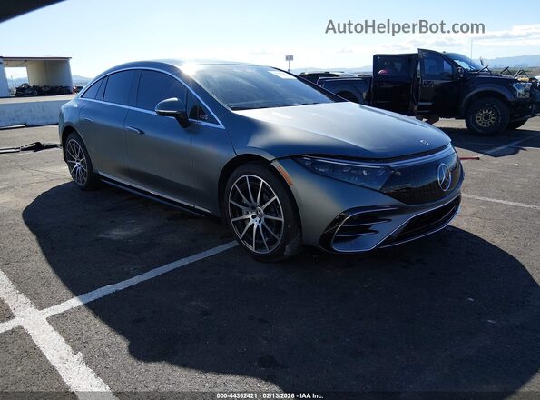 W1KCG4EB4PA039372 2023 MERCEDES-BENZ EQS 580 Серый Передняя правая четверть