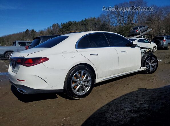 W1KLF4HB1SA096071 2025 MERCEDES-BENZ E Белый Передняя правая четверть