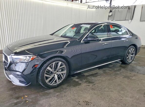 W1KLF4HB3SA094483 2025 MERCEDES-BENZ E Black Передня ліва чверть