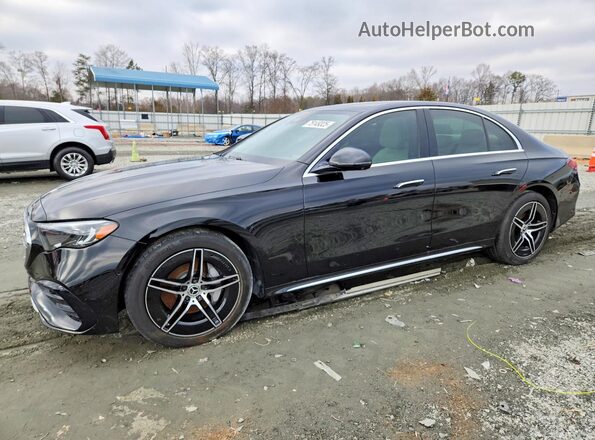 W1KLF4HB9SA093614 2025 MERCEDES-BENZ E Черный Передняя левая четверть