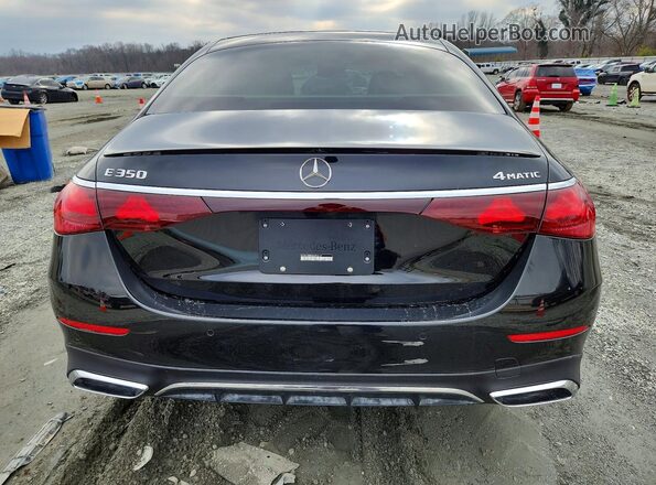 W1KLF4HB9SA093614 2025 MERCEDES-BENZ E Черный Вид сзади