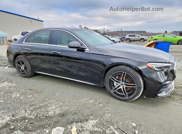 W1KLF4HB9SA093614 2025 MERCEDES-BENZ E Черный Передняя правая четверть