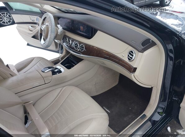 W1KUG8GB6LA555963 2020 MERCEDES-BENZ S-CLASS Black Front interior view