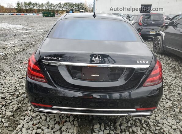 W1KUX8AB2LA550008 2020 MERCEDES-BENZ S Black Vista trasera